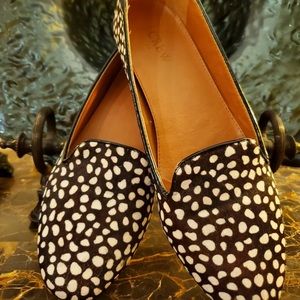 J. Crew Faux Calf-Hair Flats